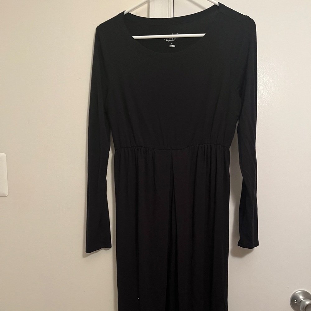 Isabel Maternity Black Dress Small